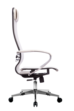 Компьютерное кресло 4 MPRU белый, крестовина