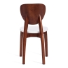 Стул DIAMANTE жесткое сидение, бук, 42х42х85 см, коричневый, белый