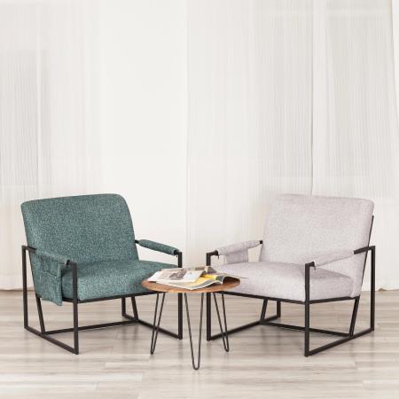 Кресло Чарли Люкс зеленое