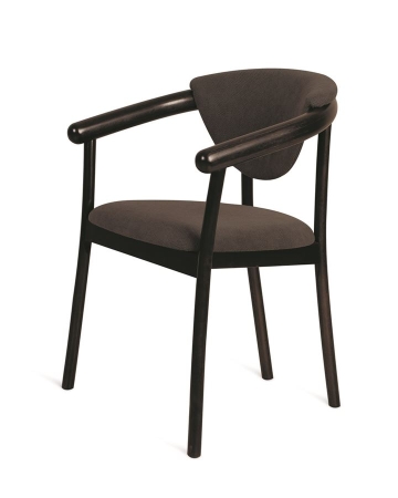 Кресло венское "Виенна" венге, темно-серый М07