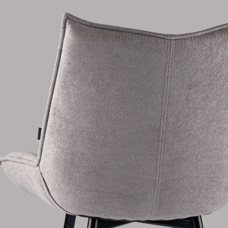 Стул для кухни Осло букле серый MOSS 960