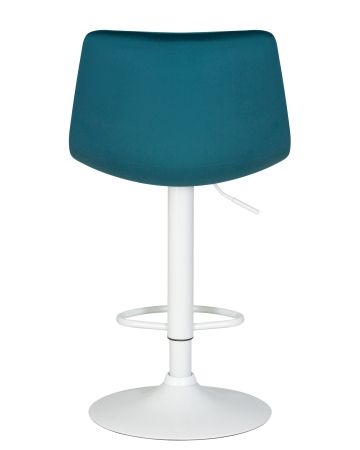 Стул барный TAILOR белый морской волны велюр MJ9-99