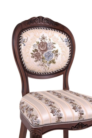 Стул С16 (тон 317) темно-коричневый, патина черная