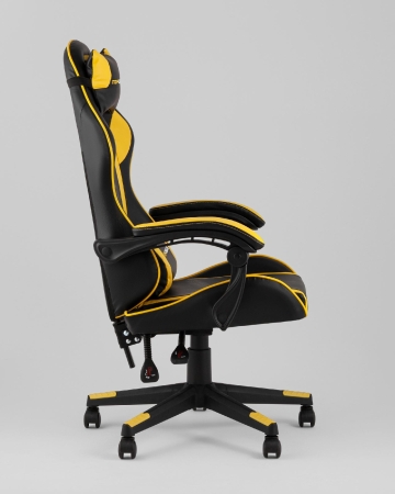 Кресло спортивное Shadow TopChairs черно-желтый