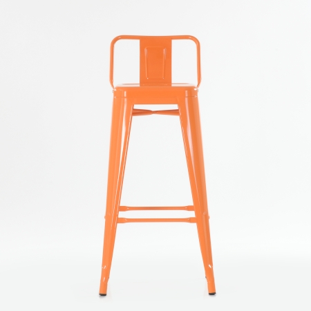 Барный стул Tolix style оранжевый