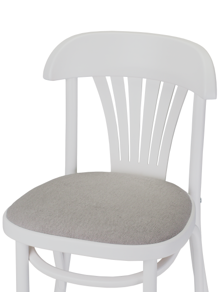 Стул Астра белый, букле бежевый MOSS 130