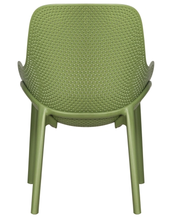 Набор 4 шт Кресло LONZO, зеленый хаки (G-17) c УФ-защитой