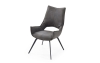 Стул DC1241 серый и черный