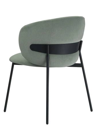 Стул для кухни SOLIS зеленый гусиная лапка BERNS 695, комплект 2шт