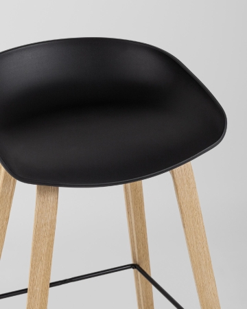 Стул барный LIBRA черный 2 шт.