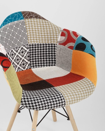Кресло DSW пэчворк