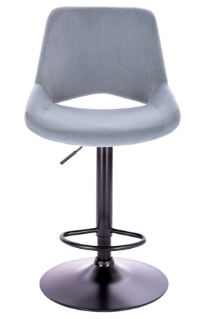 Барный стул Flash ткань серый