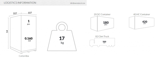 Стол пластиковый Siesta Contract Sky Table Ø105 Стол пластиковый Siesta Contract Sky Table Ø105