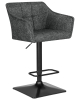 Стул барный RALF серый твид LEO11