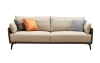 Диван ELEGANTE NAPPA SF015 (3-х местный) бежевый/коричневый Диван ELEGANTE NAPPA SF015 (3-х местный) бежевый/коричневый
