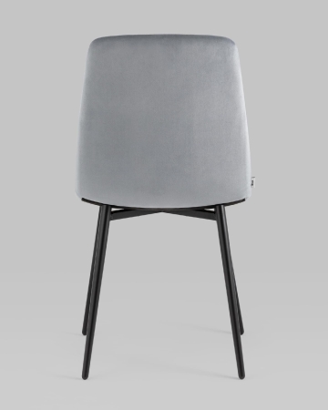 Стул Одди велюр серый 4 шт.