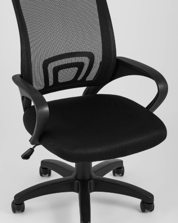 Кресло офисное Simple TopChairs черное