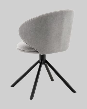 Стул Труфальд велюр светло-серый