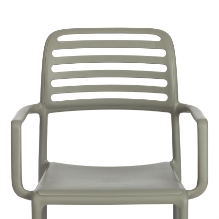 Кресло VALUTTO (mod. 54) пластик, 58х57х86 см, серый