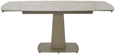 Стол BALDE 140 MATT LATTE STONE SOLID CERAMIC, TAUPE