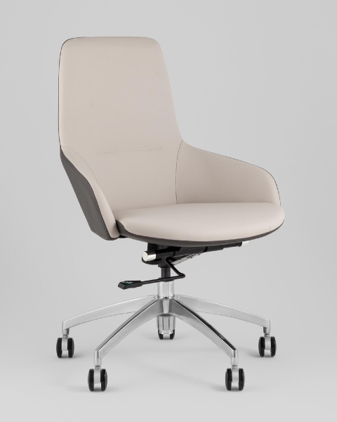 Кресло офисное Soulo TopChairs светло-серый, серый