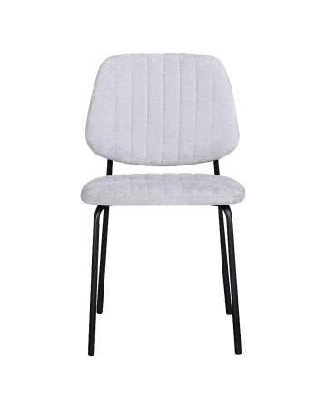 Стул обеденный Patrys светло-серый шенилл 4 шт.