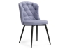 Стул Алиссум велюр velutto 49, черный