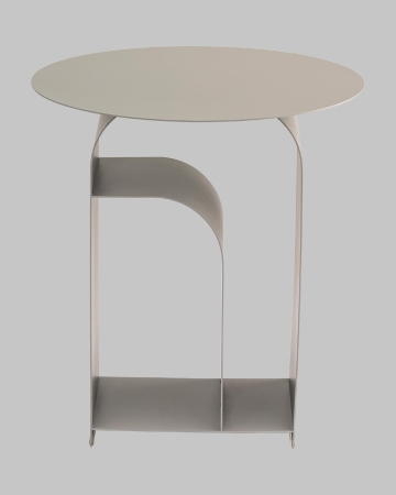 Журнальный столик Arwel металл темно-серый