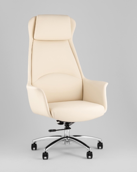 Кресло руководителя Viking NEW TopChairs бежевое Кресло руководителя Viking NEW TopChairs бежевое