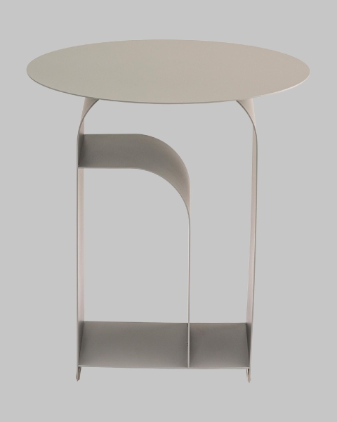 Журнальный столик Arwel металл темно-серый