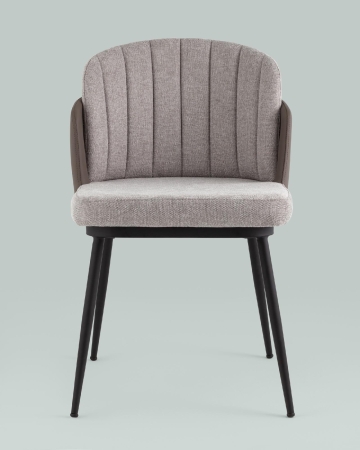 Стул Пенелопа рогожка серый