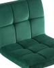 Стул барный DOMINIC зеленый велюр MJ9-88