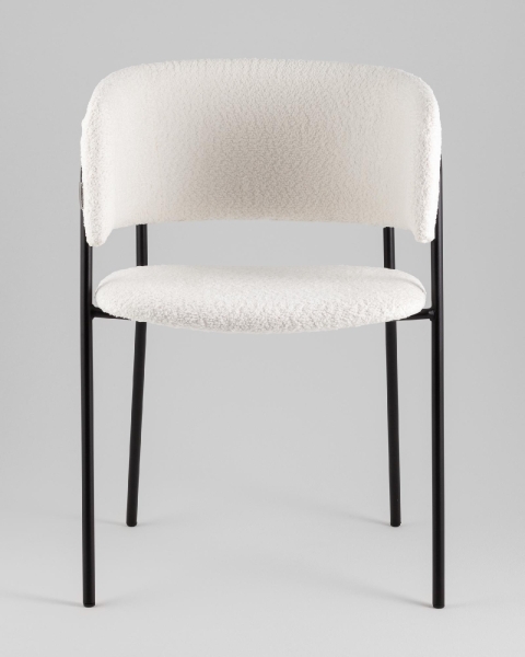 Кресло Нэлли New букле белый