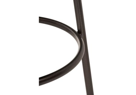 Барный стул Drezegomad белый, темный мусс