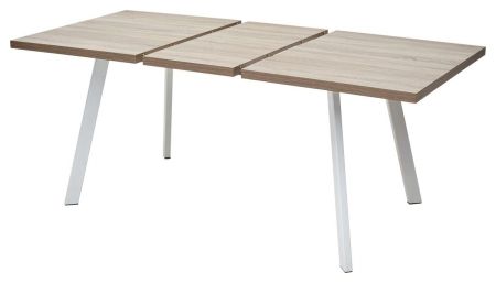 Стол BRICK M 140 дуб трюфель, белый