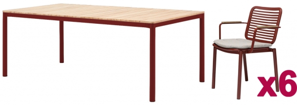 Комплект металлической мебели Tagliamento Armona