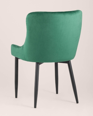 Стул Ститч велюр изумрудный