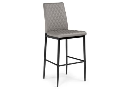 Барный стул Teon серый / черный