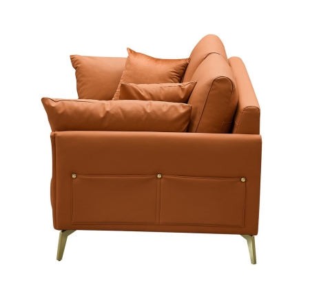 Диван CALIFORNIA NAPPA SF002 (2-х местный) коричневый Диван CALIFORNIA NAPPA SF002 (2-х местный) коричневый