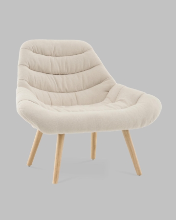 Кресло Олби Страйпс белый