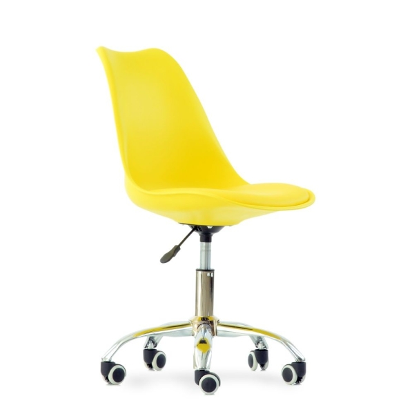 Компьютерное кресло Sephi Roll желтое Компьютерное кресло Sephi Roll желтое