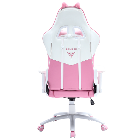 Кресло компьютерное игровое ZONE 51 KITTY розовый