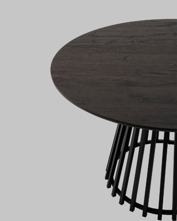 Стол обеденный Daphne 120*75 см темное дерево