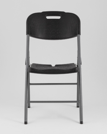 Стул складной банкетный черный пластиковый