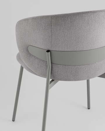 Стул Блейз велюр серый Стул Блейз велюр серый