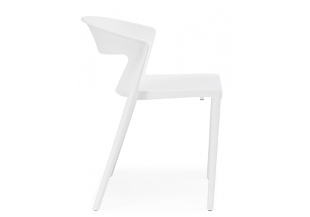 Пластиковый стул Градно белый