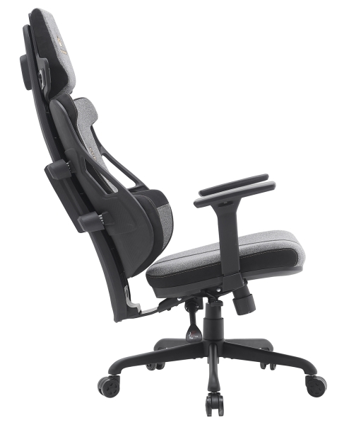 Стул для геймера Serval S ткань Черно-серый