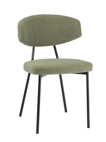 Стулья для кухни Дрим зеленый экомех HUSH 617, комплект 2шт