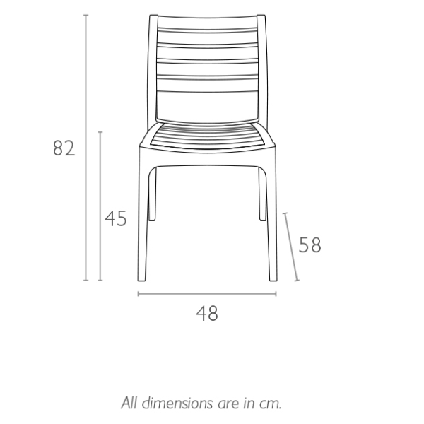 Стул пластиковый Siesta Contract Ares