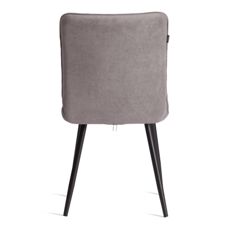 Стул обеденный Bari серый велюр